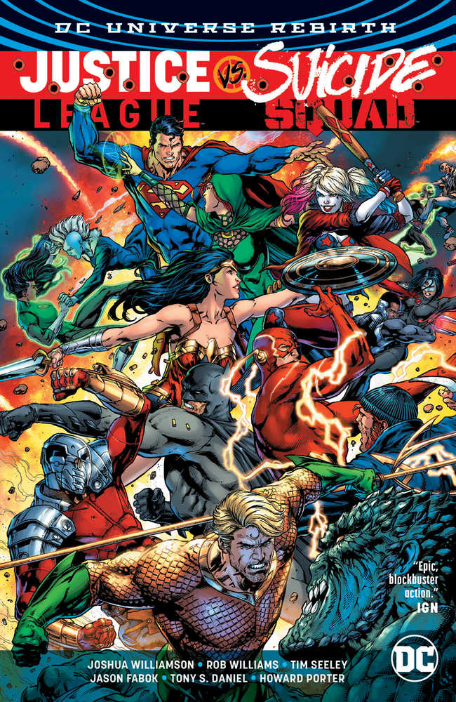 Justice League vs Suicide Squad Hardcover (Rebirth)