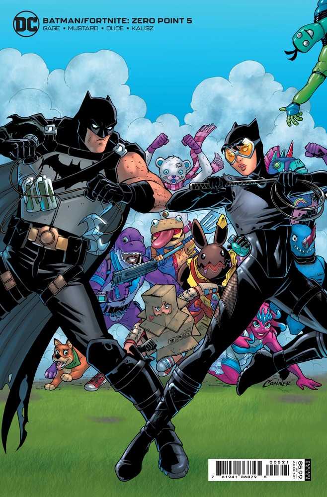 Batman Fortnite Zero Point #5 Cover B Card Stock