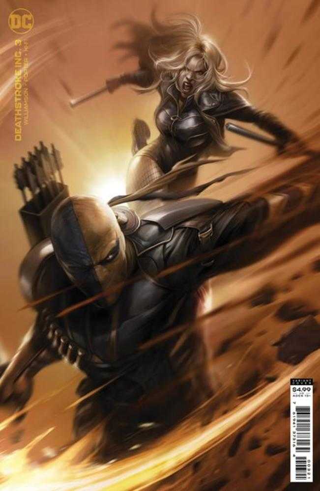 Deathstroke Inc #3 Cover B Francesco Mattina Card Stock Variant
