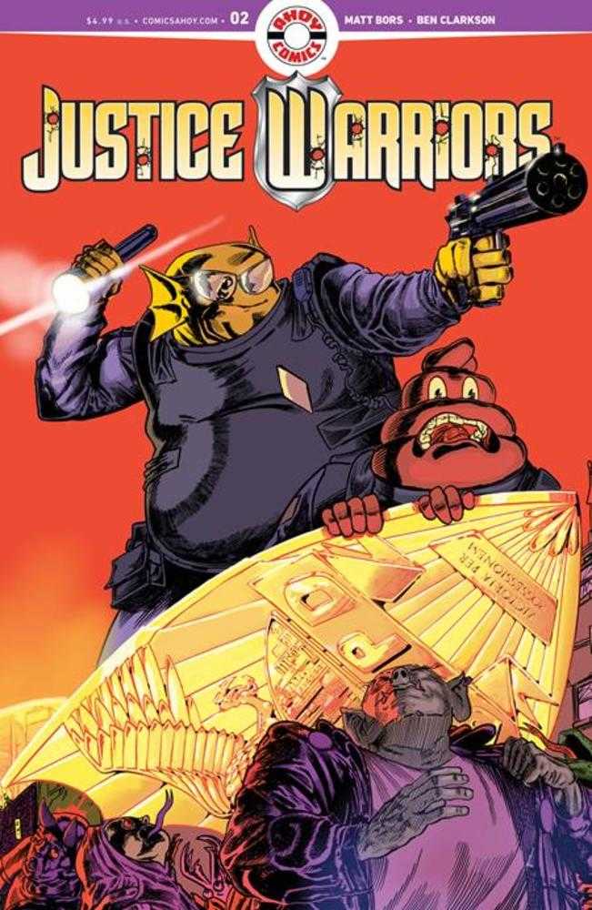 Justice Warriors #2 (Of 6) Cover A Ben Clarkson (Mature)