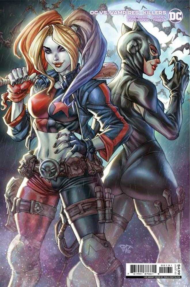 DC vs Vampires Killers #1 (One Shot) Cover C 1 in 25 Paolo Pantalena Card Stock Variant