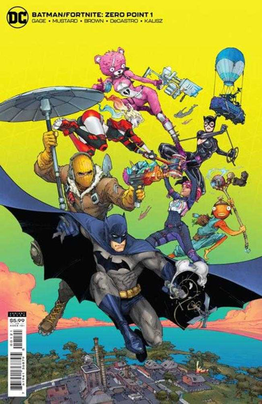 Batman Fortnite Zero Point #1 Cover B Kenneth Rocafort Card Stock Variant